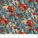 FARMHOUSE SAMPLER - Packed Floral - NAVY MULTI