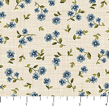 FARMHOUSE SAMPLER - Floral Toss - BEIGE MULTI