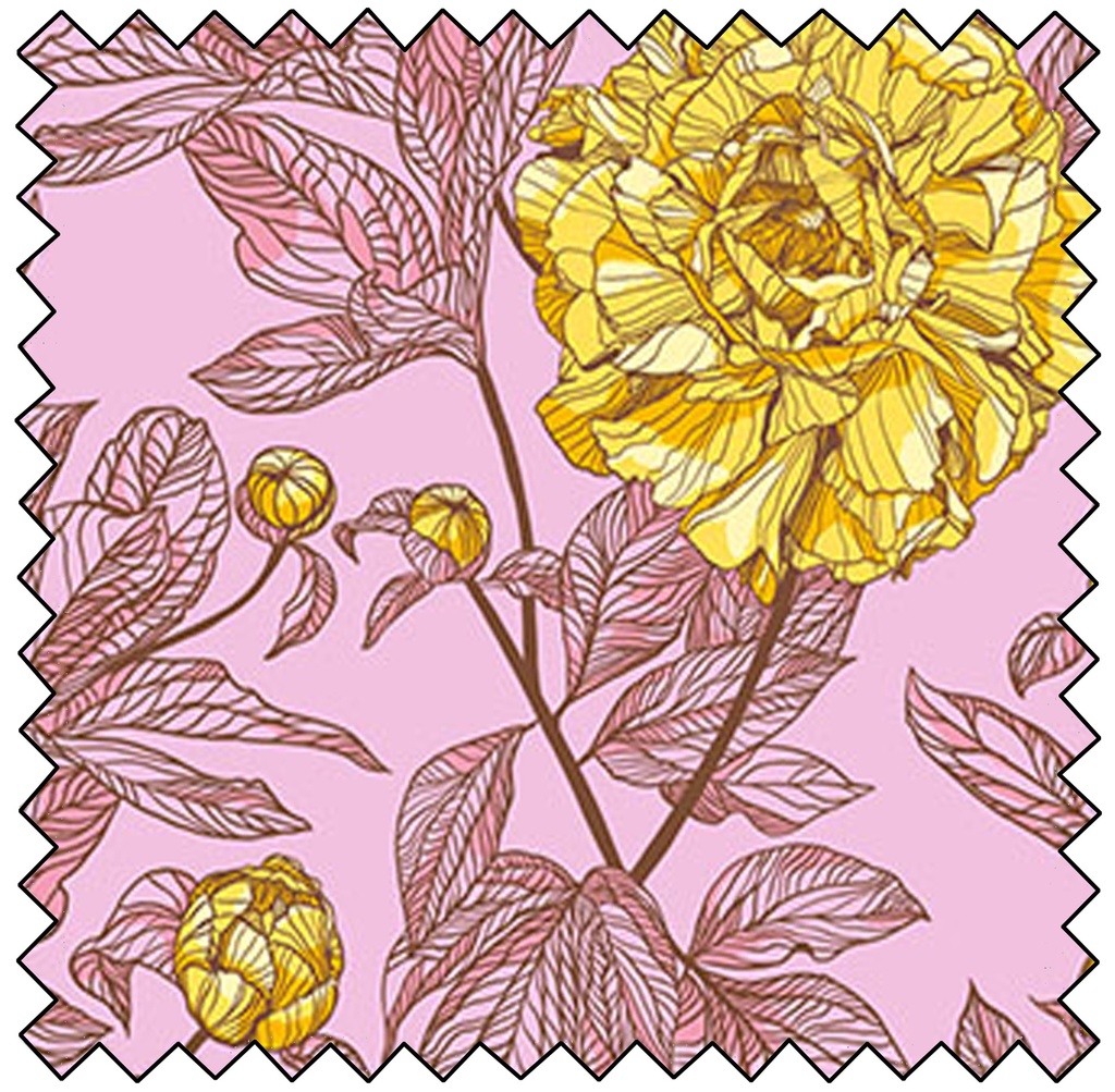 Indelible - PEONY 108" - SUNSHINE