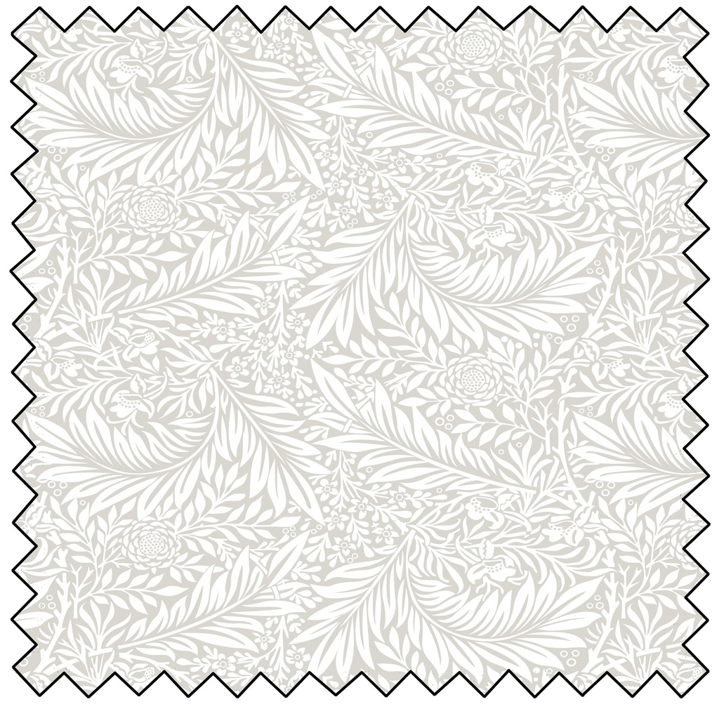 William Morris 108" Larkspur - NATURAL