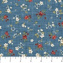 FARMHOUSE SAMPLER - Floral Toss - BLUE MULTI