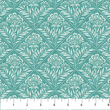 MARIPOSA - Tonal Scallop - LIGHT TEAL