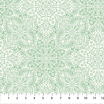 MARIPOSA - Tonal Mandala - LIGHT GREEN