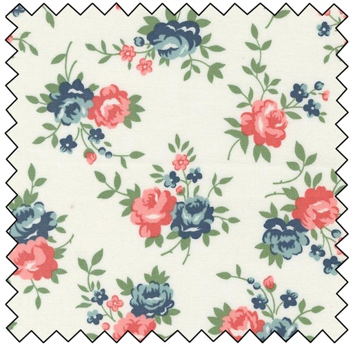 [M55310-11] Rosemary Cottage - Gather Floral - CREAM