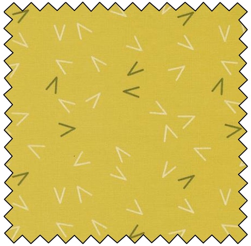 [M51883-11] Olive You - Arrows - MAIZE - SALE