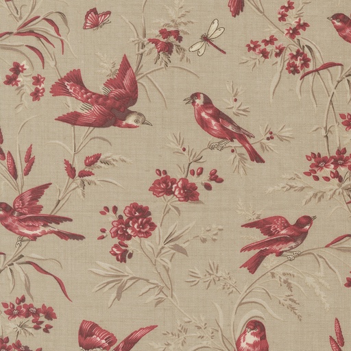 [M513983-16] JOIE DE VIVRE - Moineau Florals/Birds - ROCHE - SALE