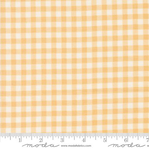 COTTAGE CHARM - Gingham - ENJOYABLE YELLOW