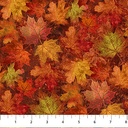 Stonehenge Oh Canada - Large Leaves - RUST MULTI