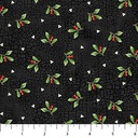 Winter Song - Leaf Toss - BLACK MULTI