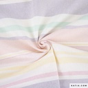 140 cm Canvas Recycled Print - Stripe - PATSY
