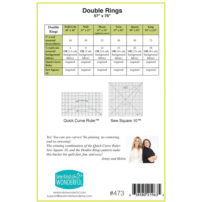 Double Wedding Rings Pattern