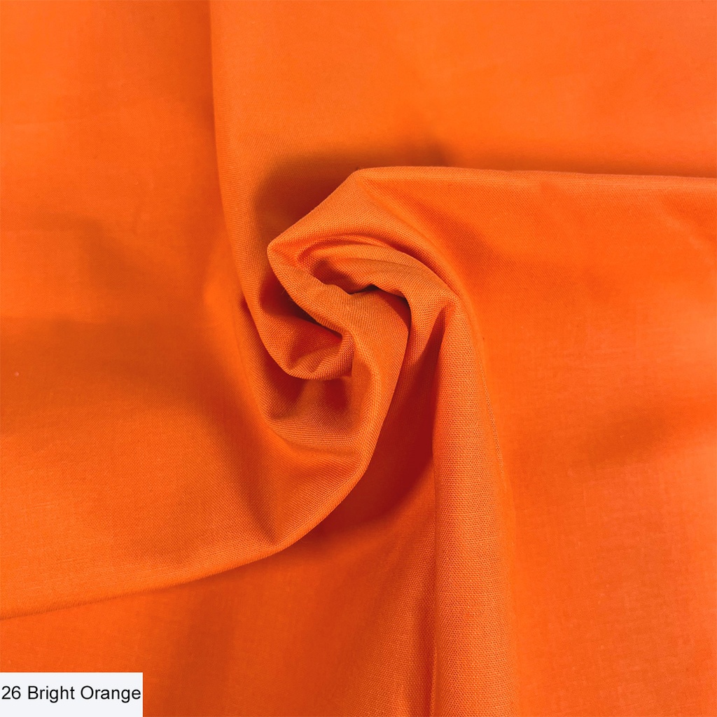 Make + Believe Solids - BRIGHT ORANGE