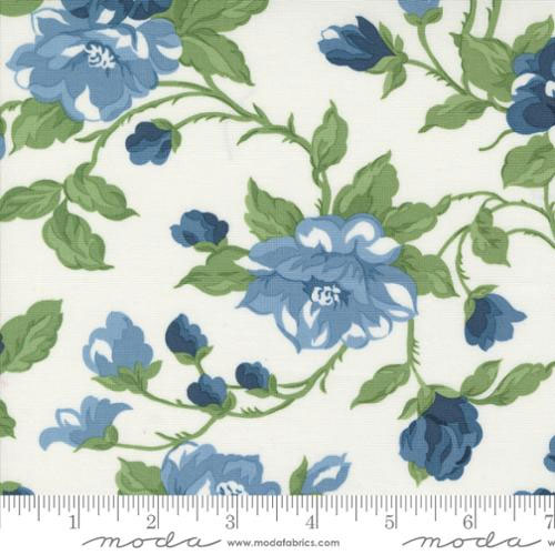Shoreline - Cottage Large Floral - GREY