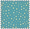 Night Owl Flannel Starry NIght - TEAL