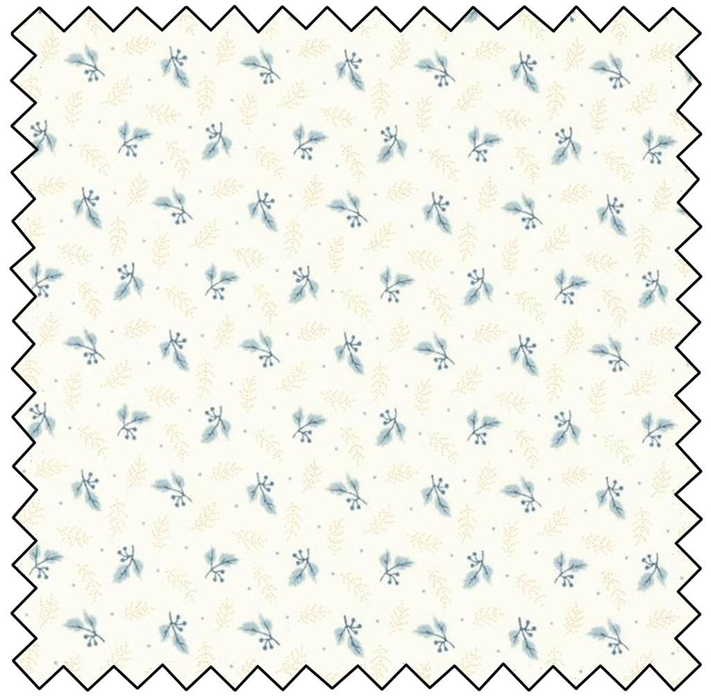 Cascade Micro Leaf - CLOUD/SKY