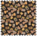 Whiskers & Wine - Corks - BLACK MULTI