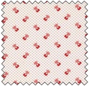 Ridgewood - Calico Heart - RED/WHITE