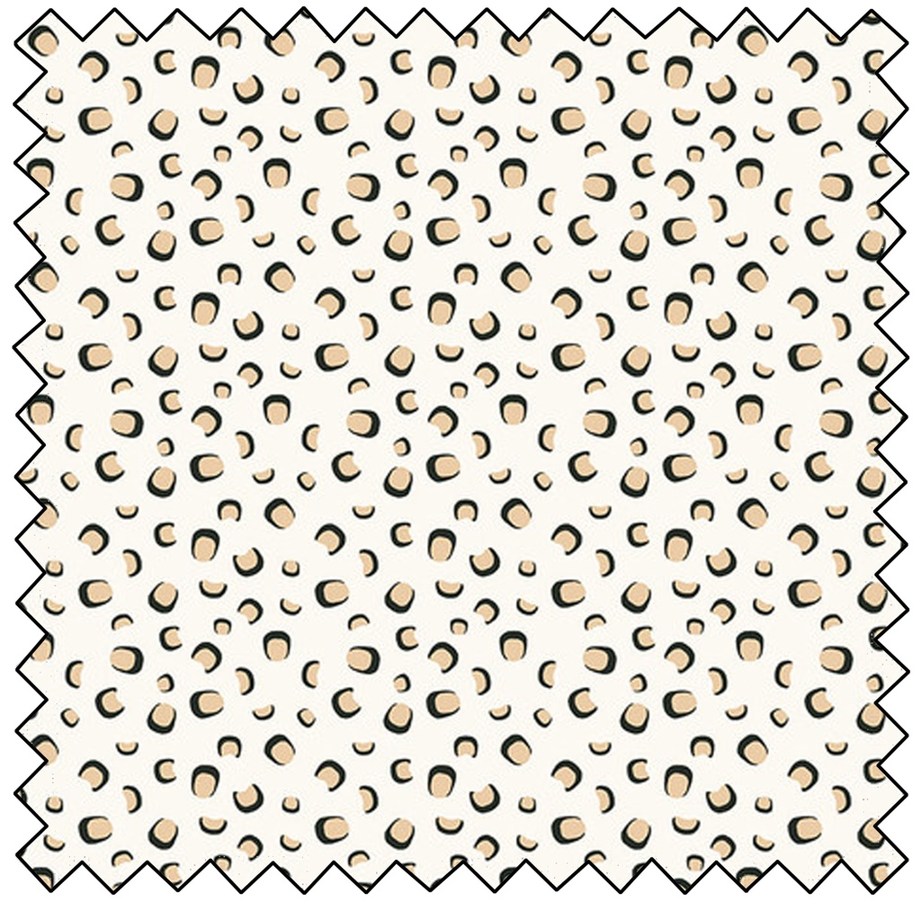 Into The Jungle - Leopard Skin - CREAM- sale