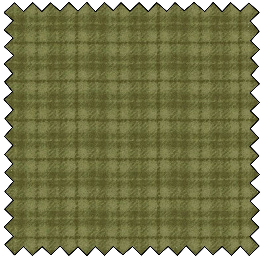 Woolies Flannel Plaid - GREEN