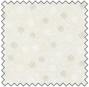 Woodland Winter - Snowflake Toss - SNOWY WHITE