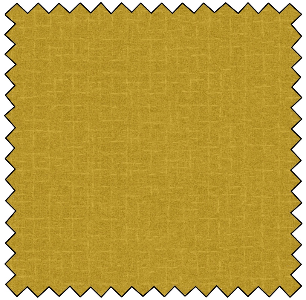 Woolies Flannel Crosshatch - YELLOW