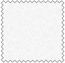 Basically Black & White - Tangled Circles - WHITE