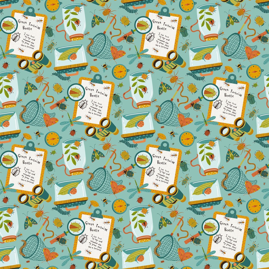 BackYard Bug Collector - Bug Clipboard - TURQ MULTI - sale