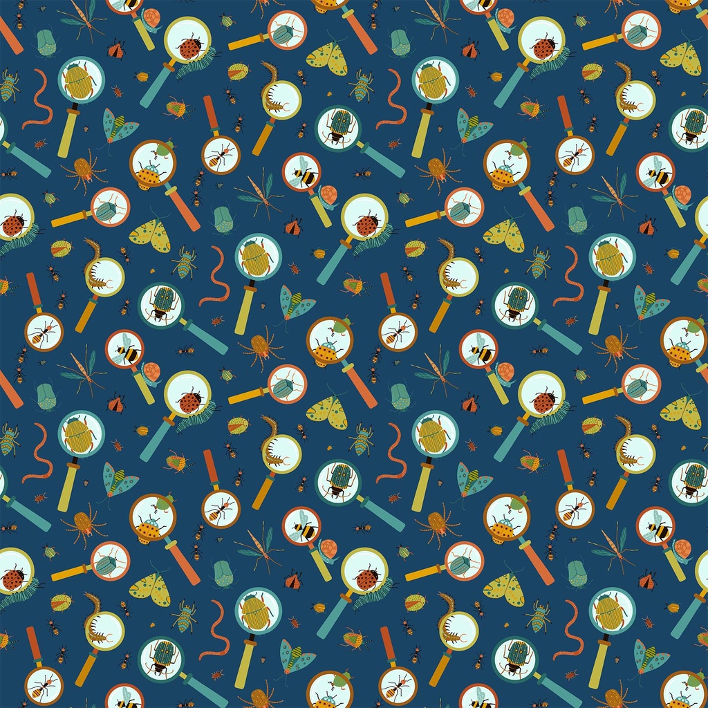 BackYard Bug Collector - Magnifying Glass - NAVY - sale