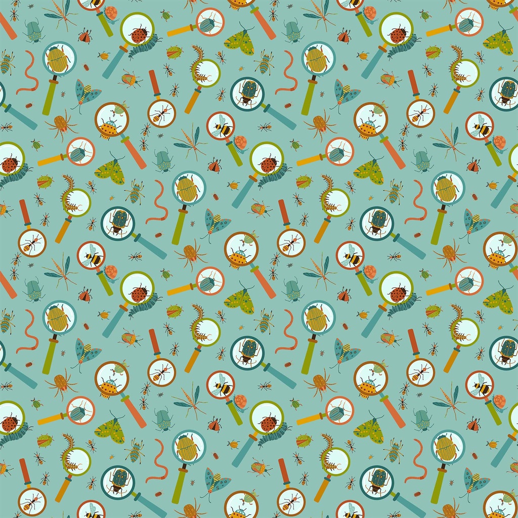 BackYard Bug Collector - Magnifying Glass - TURQ - sale