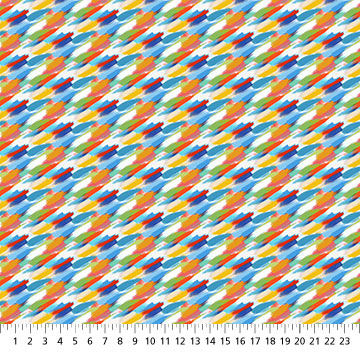 Winter Sports - Multi Colour Texture - MULTI COLOUR- sale