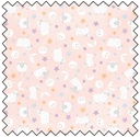 Little Chicks Flannel Lambies & Moon - PINK