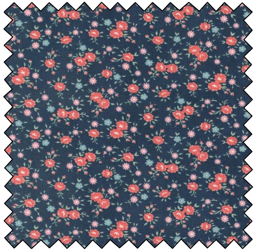 Rosemary Cottage - Lovely Ditsy - NAVY