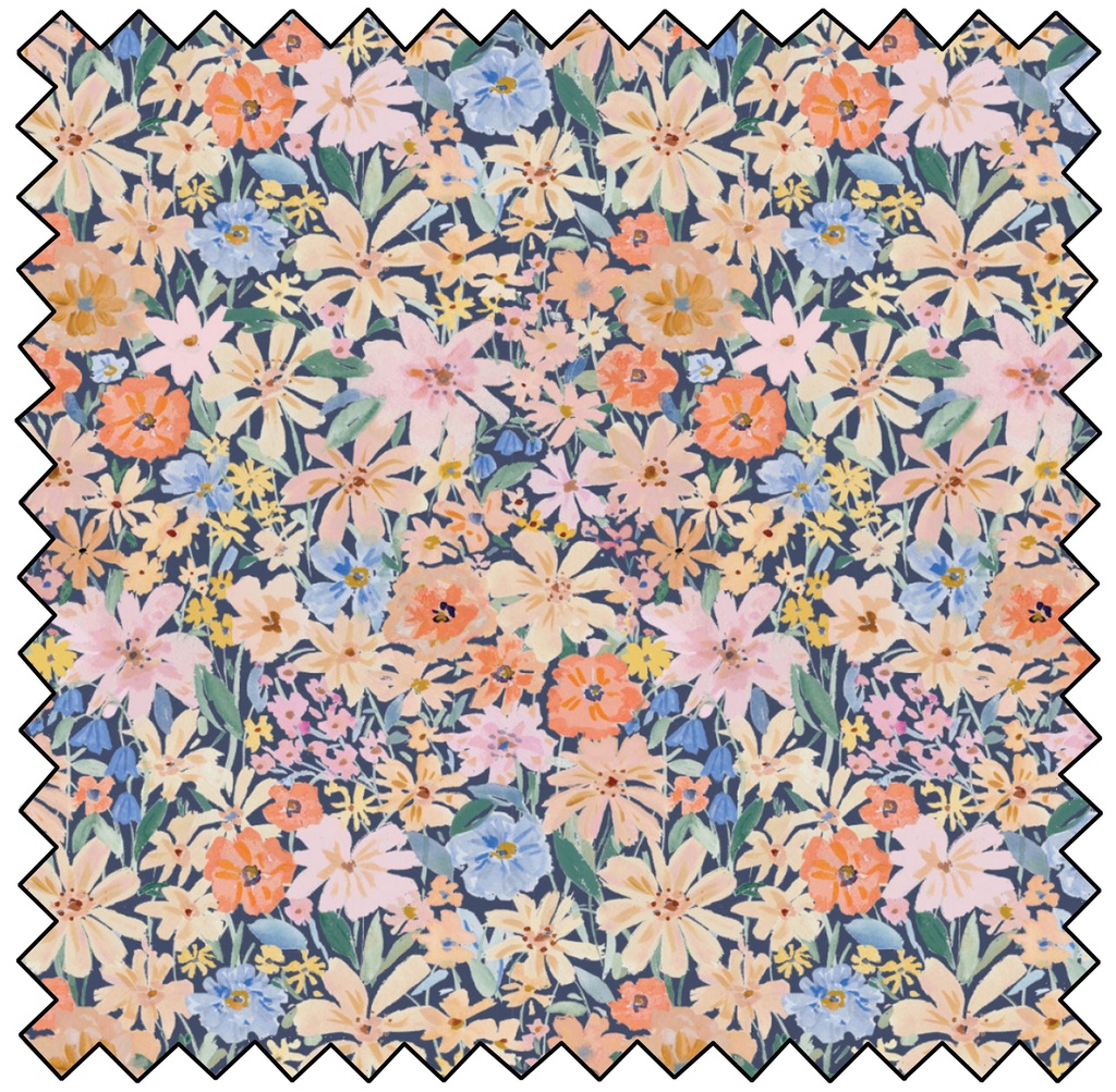 Flower House - Pretty Party - DENIM