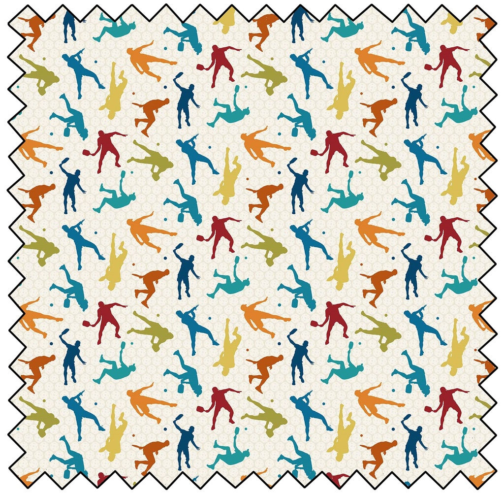 Pickleball - Players - CREAM MULTI - sale