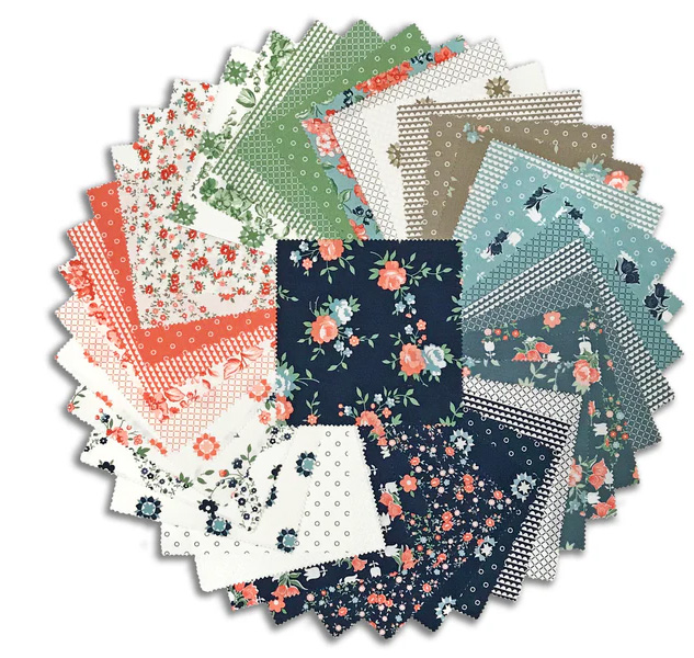 Rosemary Cottage - 5" Squares - 42 PCS