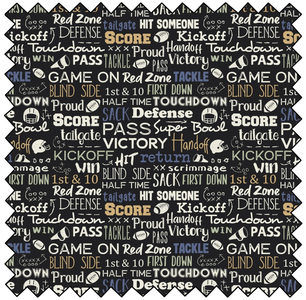 Fall is for Football - Game Time - BLACK - sale