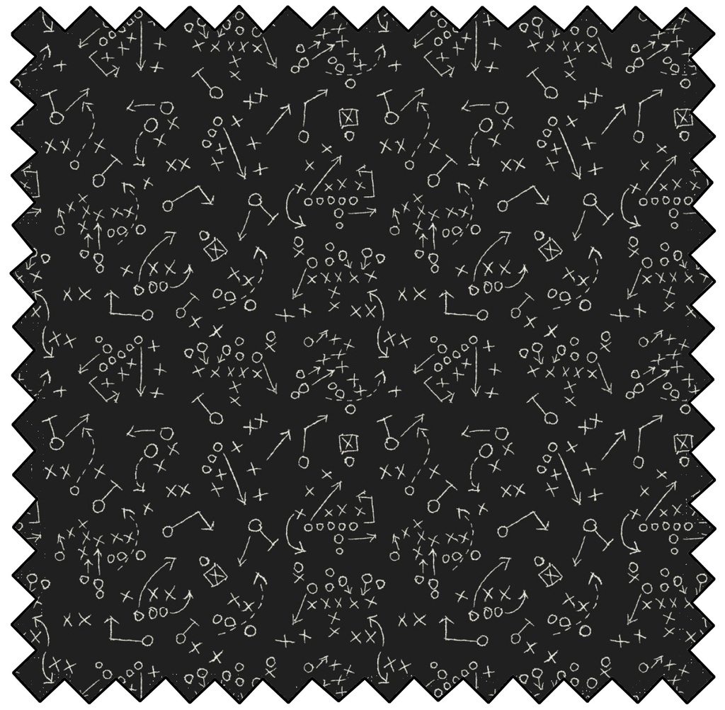 Fall is for Football - Playboard - BLACK