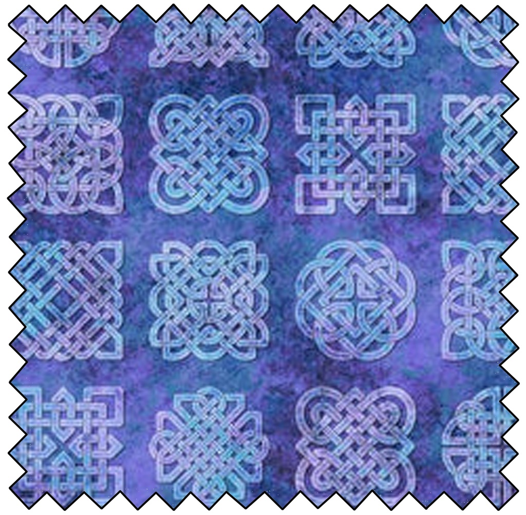 Celtic Roots - Celtic Blocks - PURPLE SALE