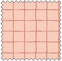 Golden Hour - Check - CORAL - sale