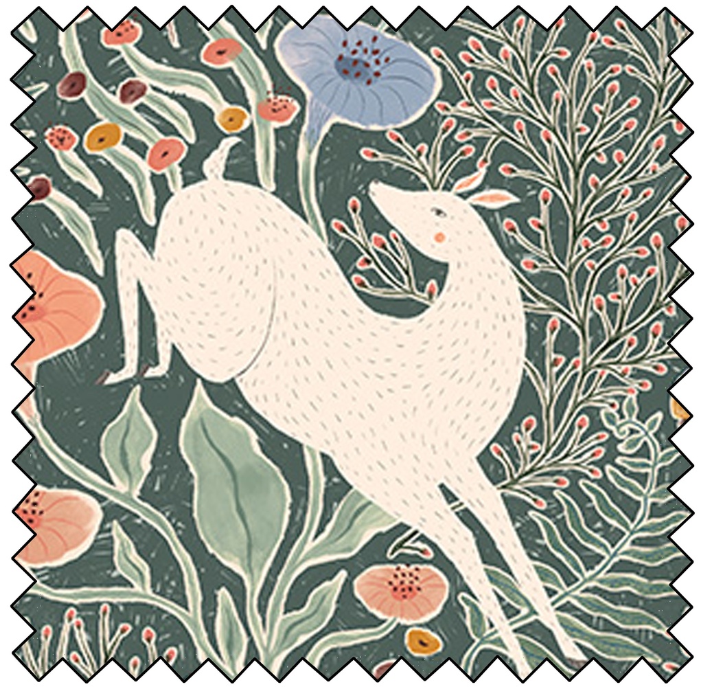 Golden Hour - Deers - GREEN - sale