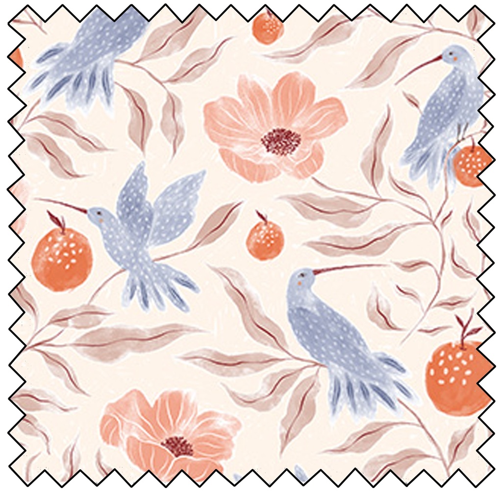 Golden Hour - Birds - CREAM -sale