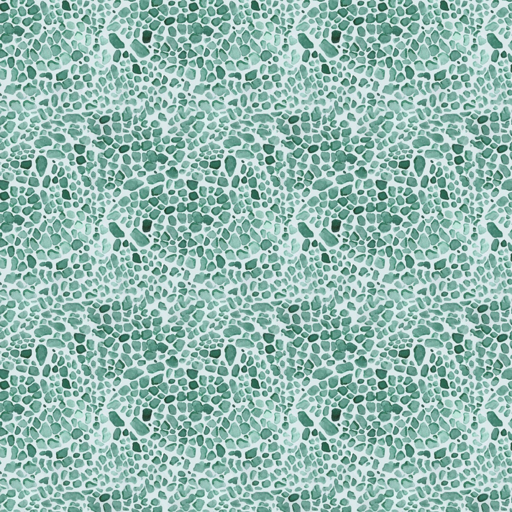 COASTAL WATERWAYS - Pebbles - Aqua - SALE