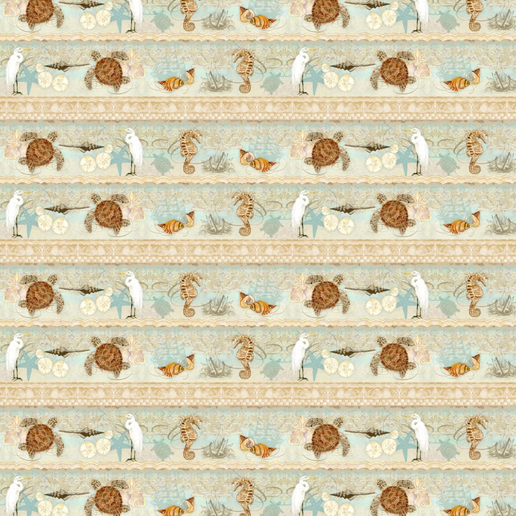 COASTAL WATERWAYS - Coastal Stripe  Multi - SALE