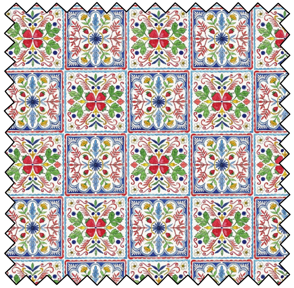 Sweet Summer - Tiles - MULTI - FINAL SALE