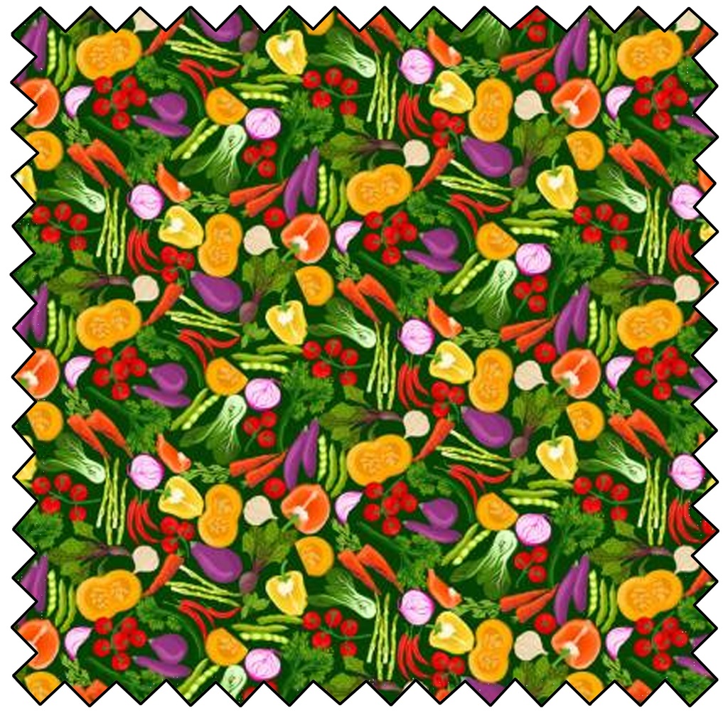 Eat Green - Vegetable Garden - GREEN- Final Sale