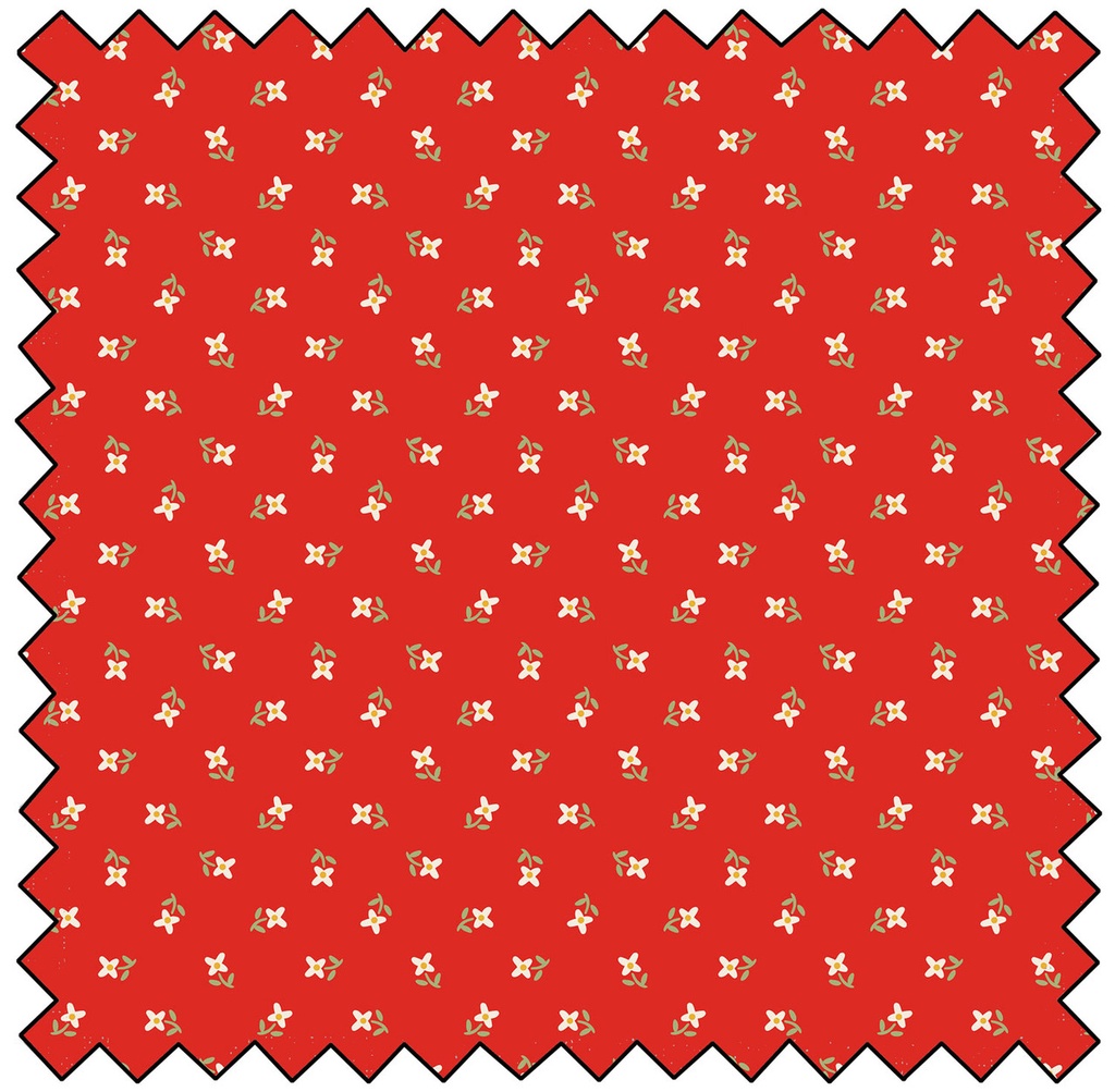 My Favorite Things Vintage Apron - RED