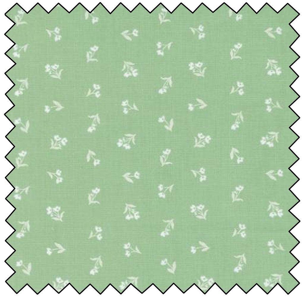 COTTAGE CHARM - Tossed Ditsy - MEADOW