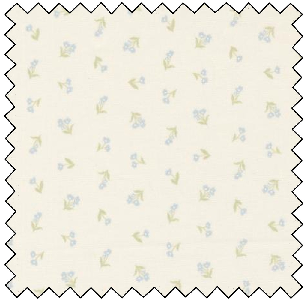 COTTAGE CHARM - Tossed Ditsy - PORCELAIN