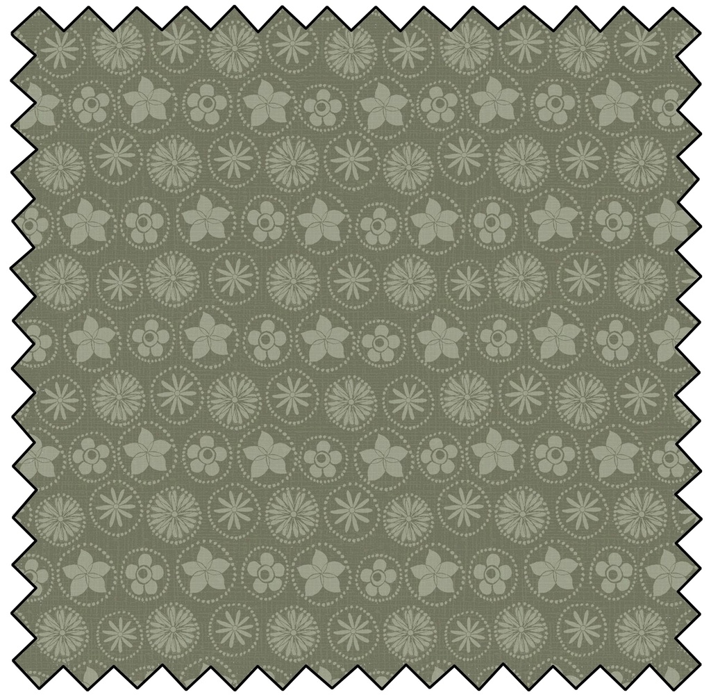 SONG BIRD - Floral Coins - TAUPE