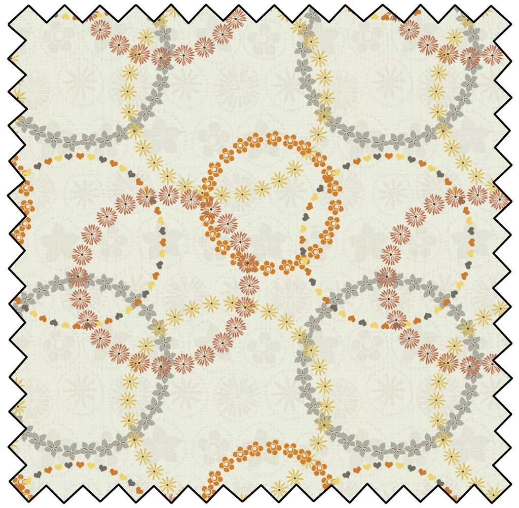 SONG BIRD - Floral Chains - CREAM